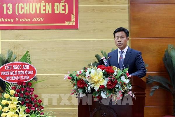 Đồng chí Lê Quân được bầu giữ chức Chủ tịch UBND tỉnh Cà Mau nhiệm kỳ 2016-2021