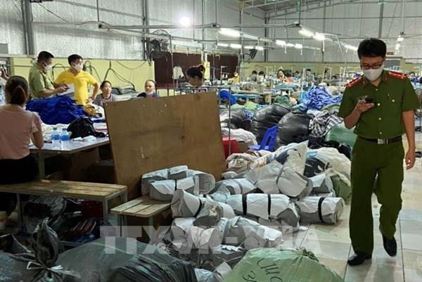 Phát hiện hàng nghìn áo phông giả thương hiệu nổi tiếng và vụ nhập lậu gà giống