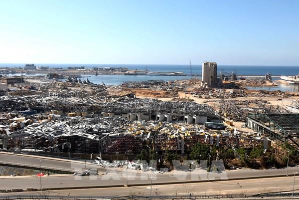 Vụ nổ ở Beirut: Quân đội Liban xử lý hơn 4 tấn vật liệu nổ gần cảng Beirut