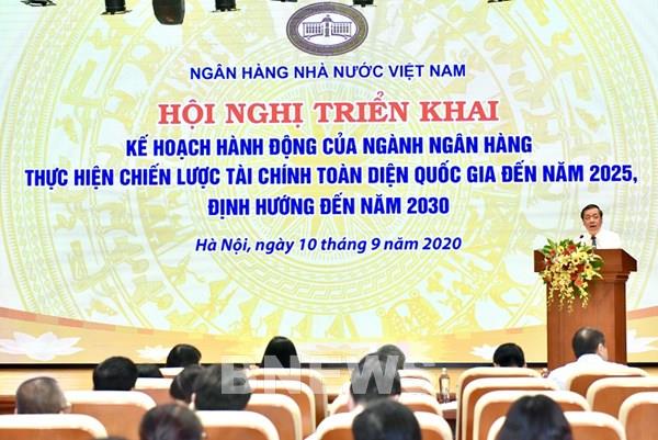 Ngành ngân hàng triển khai thực hiện Chiến lược tài chính toàn diện quốc gia