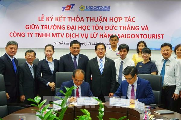 Saigontourist hợp tác với Đại học Tôn Đức Thắng đào tạo nhân lực chất lượng cao