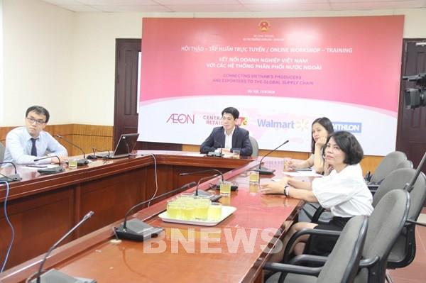 Hỗ trợ doanh nghiệp tiếp cận hệ thống phân phối nước ngoài