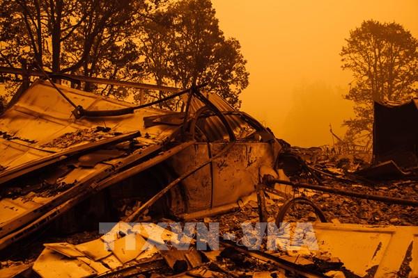 Mỹ ban bố thảm họa tại bang Oregon do cháy rừng  
