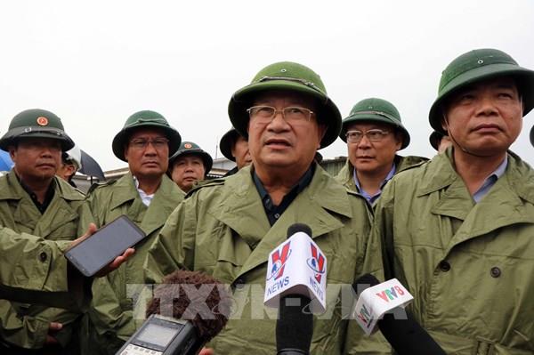 Phó Thủ tướng: Thừa Thiên – Huế khẩn trương di dời các hộ dân ở vùng nguy hiểm