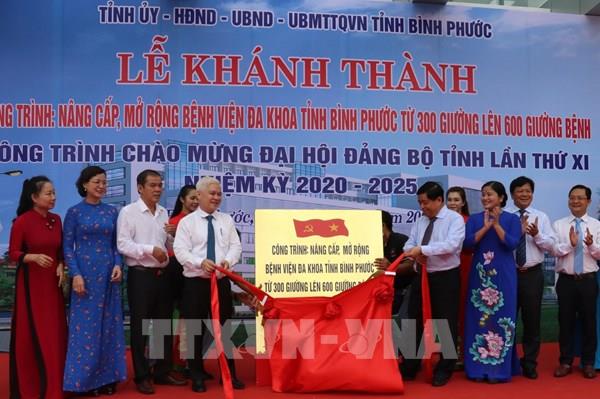 Bình Phước đưa vào sử dụng bệnh viện 600 giường từ nguồn vốn trái phiếu Chính phủ