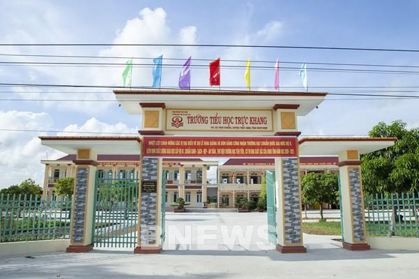 PV GAS tài trợ 4 tỷ đồng xây dựng Trường Tiểu học Trực Khang (Nam Định)