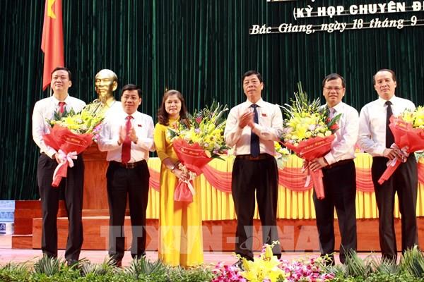 Kiện toàn nhân sự HĐND và UBND tỉnh Bắc Giang nhiệm kỳ 2016 - 2021