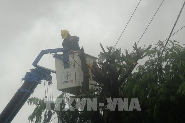 Ảnh hưởng bão số 5: Khôi phục toàn bộ phụ tải của Quảng Trị, Quảng Nam và Thừa Thiên Huế