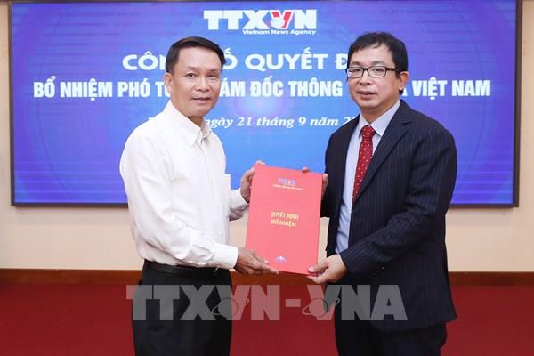  Công bố quyết định bổ nhiệm Phó Tổng Giám đốc Thông tấn xã Việt Nam