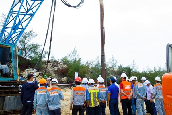 FECON tham gia thi công cụm trang trại điện gió lớn nhất Việt Nam