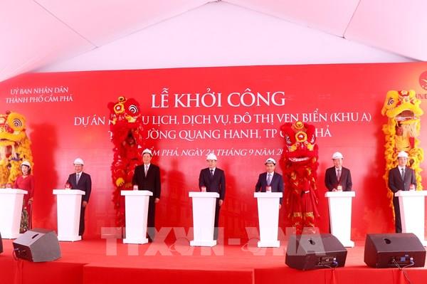 Quảng Ninh khởi công xây dựng khu du lịch ven biển gần 3.000 tỷ đồng