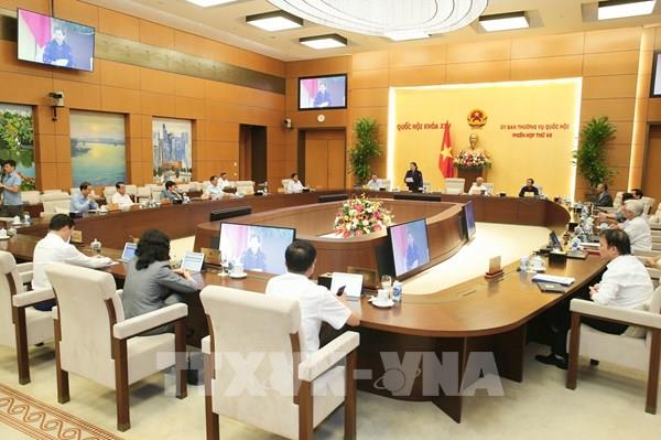 Ngày 11/1, khai mạc Phiên họp thứ 52 của Ủy ban Thường vụ Quốc hội khóa XIV
