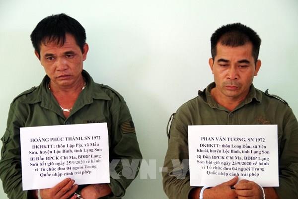 Triệt phá 2 đường dây đưa người Trung Quốc nhập cảnh trái phép vào Việt Nam