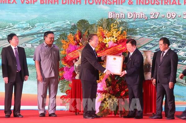 Khởi công Khu công nghiệp, đô thị và dịch vụ Becamex VSIP Bình Định