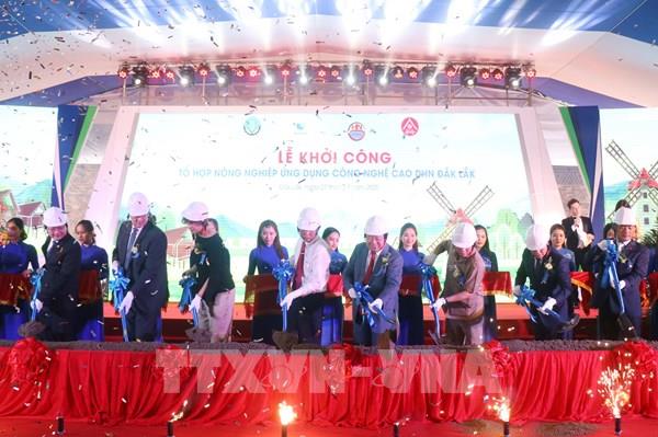 Khởi công dự án Tổ hợp Khu nông nghiệp ứng dụng công nghệ cao tại Đắk Lắk