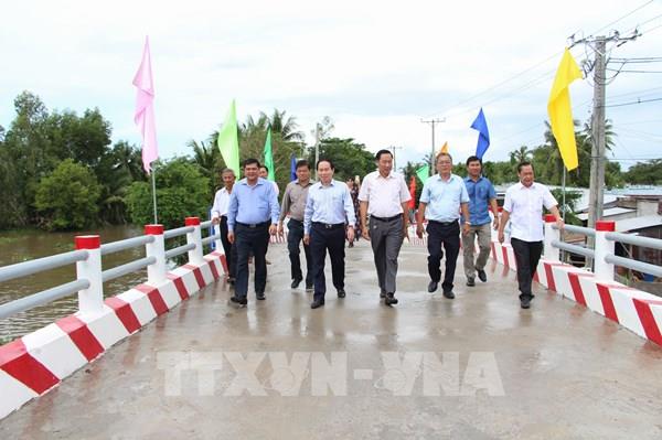 Hậu Giang khánh thành cầu Nàng Mau 2