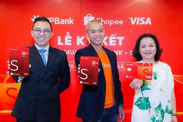 Shopee hợp tác với VPBank và Visa ra mắt “Thẻ tín dụng VPBank - Shopee”