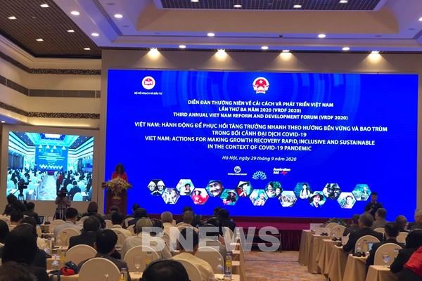 Khai mạc Diễn đàn thường niên về Cải cách và Phát triển Việt Nam