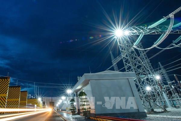 Đóng điện thành công Trạm biến áp và nhà máy điện mặt trời Trung Nam Thuận Nam