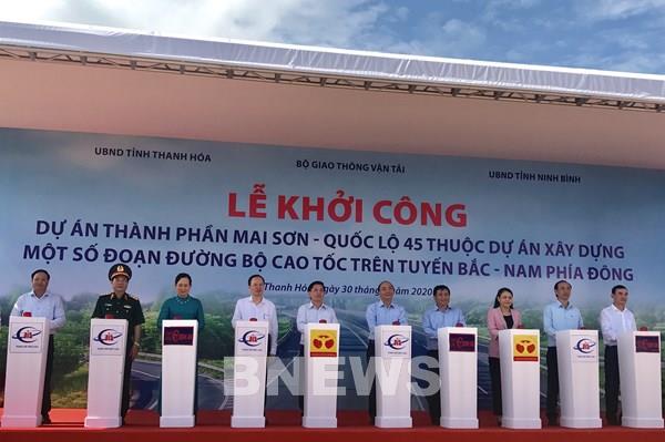 Khởi công 3 dự án thành phần cao tốc Bắc Nam: Động lực mới cho phát triển kinh tế - xã hội