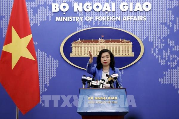 Bộ Ngoại giao: Việt Nam hoan nghênh lập trường của các nước về vấn đề Biển Đông