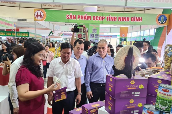 Sản phẩm OCOP Ninh Bình đến với người tiêu dùng Thủ đô