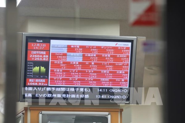 Sở Giao dịch Chứng khoán Tokyo phải tạm ngừng giao dịch vì lỗi hệ thống