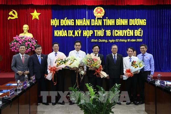 Bầu bổ sung chức danh Chủ tịch, Phó Chủ tịch UBND tỉnh Bình Dương nhiệm kỳ 2016 - 2021