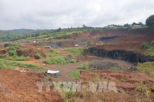 3 doanh nghiệp khai thác khoáng sản tại Đắk Nông bị xử phạt 320 triệu đồng