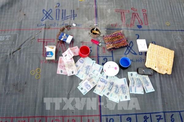 An Giang triệt phá sới bạc tại huyện biên giới, bắt giữ 36 đối tượng