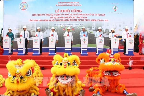 Bến Tre khởi công xây dựng Đại lộ Đông Tây