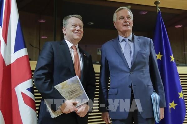 Anh và EU hy vọng đạt thỏa thuận thương mại hậu Brexit vào cuối tháng
