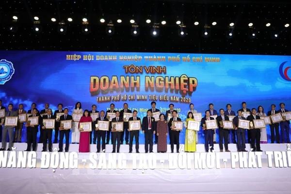 Tp. Hồ Chí Minh tôn vinh Doanh nghiệp, Doanh nhân tiêu biểu năm 2020