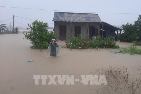 Từ 24-26/10, các tỉnh miền Trung có mưa do hoàn lưu bão số 8