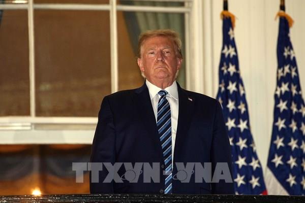 Tổng thống Donald Trump có thể tham gia sự kiện công khai từ 10/10