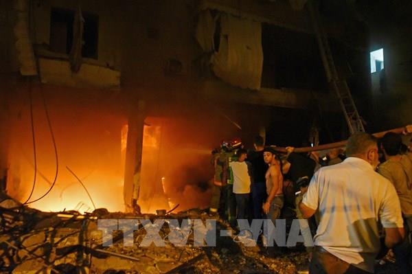 Liban: Cháy nổ bể chứa nhiên liệu tại Beirut gây thương vong