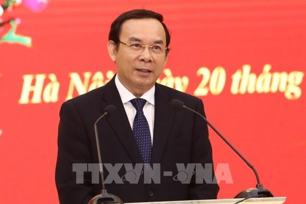 Giới thiệu đồng chí Nguyễn Văn Nên để bầu giữ chức Bí thư Thành ủy Tp. Hồ Chí Minh