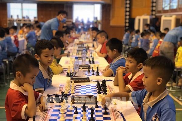 Giải cờ vua các nhóm tuổi thiếu niên, nhi đồng tranh cúp Báo Hải Dương năm 2020