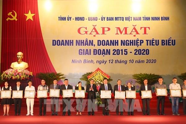 Ninh Bình: Vinh danh doanh nghiệp, doanh nhân tiêu biểu