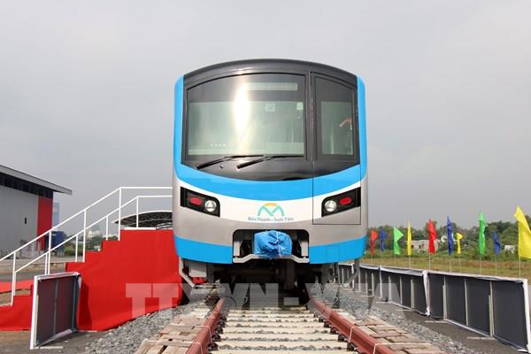 Đón đoàn tàu đầu tiên của dự án metro số 1 Bến Thành - Suối Tiên