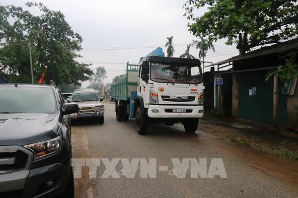 Huy động máy móc, thiết bị ứng cứu sự cố thủy điện Rào Trăng 3