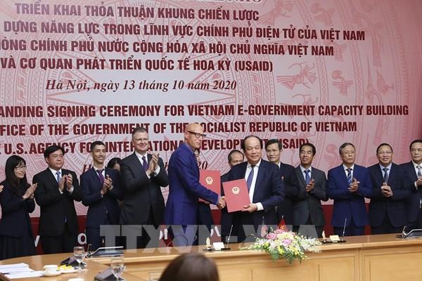 Văn phòng Chính phủ và USAID thoả thuận về xây dựng Chính phủ điện tử