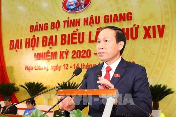 Đồng chí Lê Tiến Châu tái đắc cử Bí thư Tỉnh ủy Hậu Giang