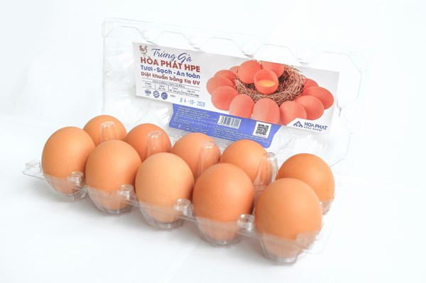 Hòa Phát sẽ đưa trứng gà sạch vào các siêu thị bán lẻ