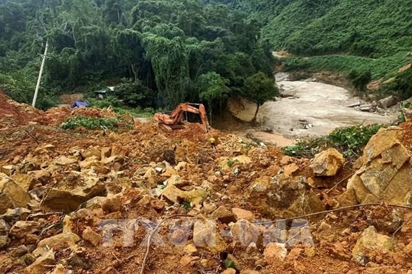 Vụ sạt lở tại Thủy điện Rào Trăng 3: Tìm thấy thêm hai thi thể nạn nhân