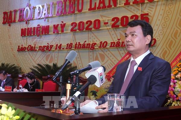 Đồng chí Đặng Xuân Phong được bầu giữ chức Bí thư Tỉnh ủy Lào Cai