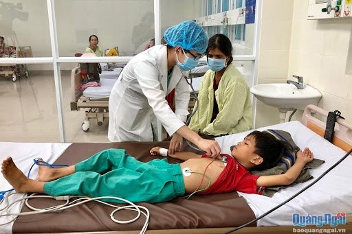 Quảng Ngãi: Ghi nhận 5 trường hợp mắc bệnh bạch hầu