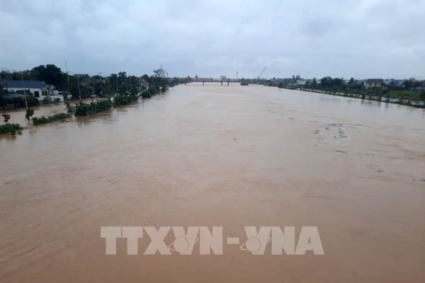 Quảng Trị xuất hiện đợt lũ lớn thứ ba chỉ trong 10 ngày