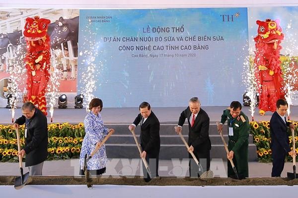 Tập đoàn TH động thổ Dự án trị giá 2.500 tỷ đồng tại Cao Bằng