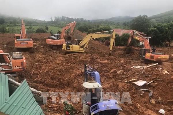 Sạt lở đất ở Quảng Trị: Tìm được thêm 2 thi thể cán bộ, chiến sỹ